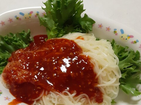 ■辛くない■韓国風そうめん■